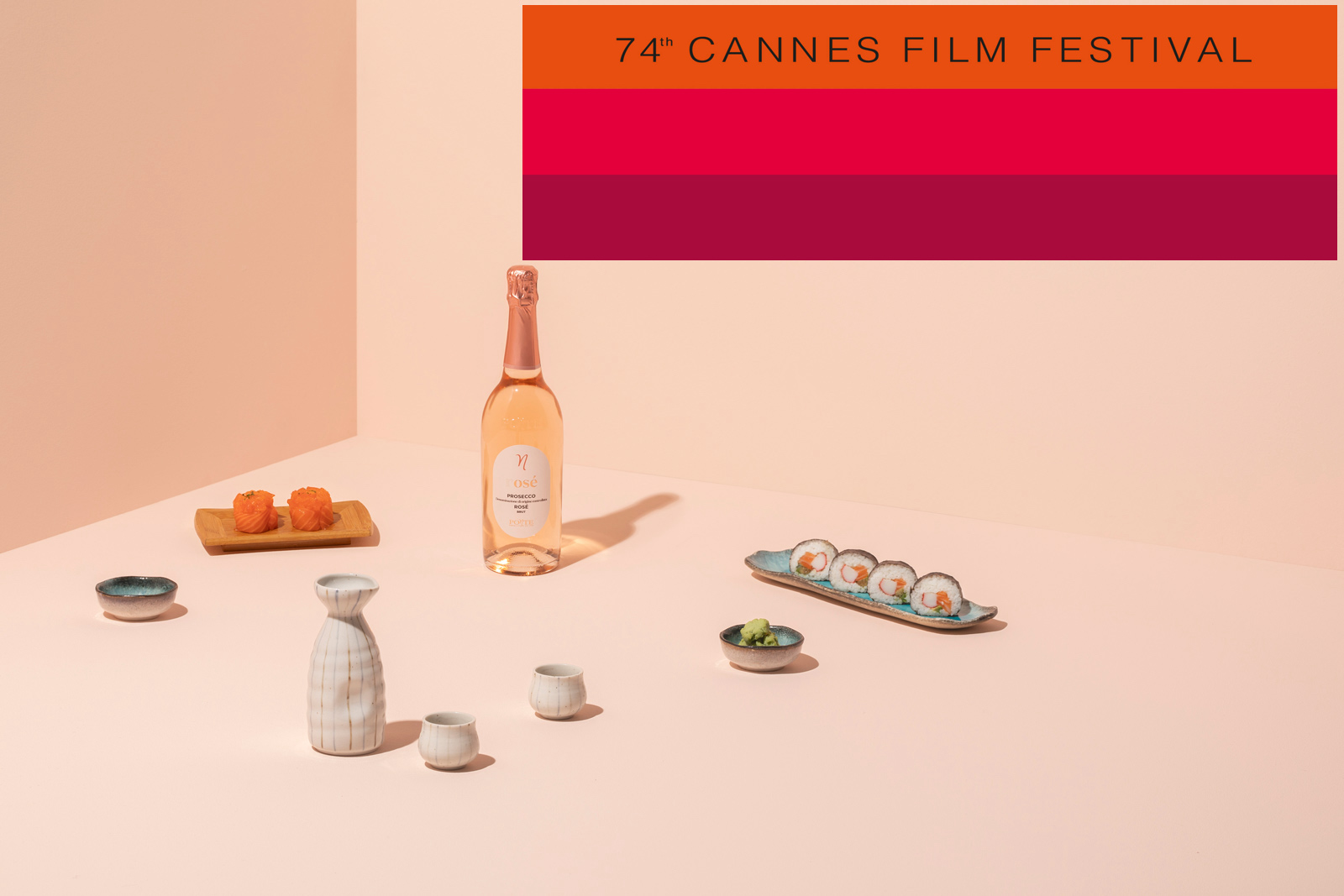 PROSECCO DOC TREVISO, ROSÉ E I COCKTAIL CHOOSE PONTE1948 AL 74° FILM  FESTIVAL DI CANNES